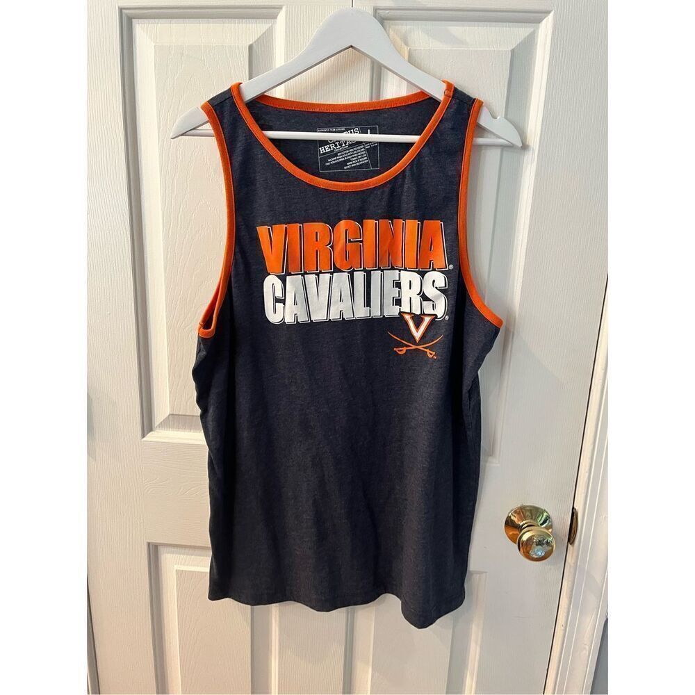 Campus Heritage Virginia Cavaliers Tank Top sz L NWOT